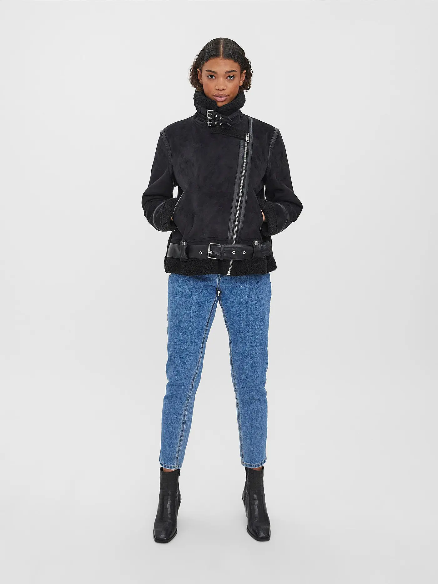 VERO MODA | Jacke in Shearling-Optik VMVEGA | 